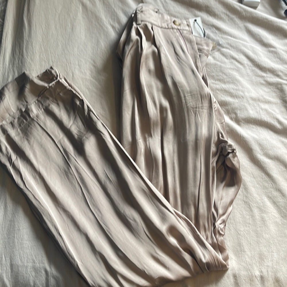 Silk work pant